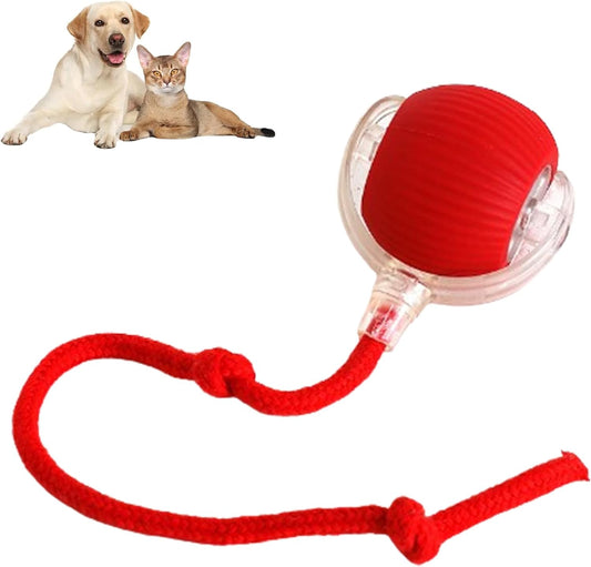 Rolling Ball Ball For Dogs Doggie Ball Interactive Dog Smart Ball Toy Interactive Cat Ball Toy 360 Smart Automatic Rolling Pet Ball