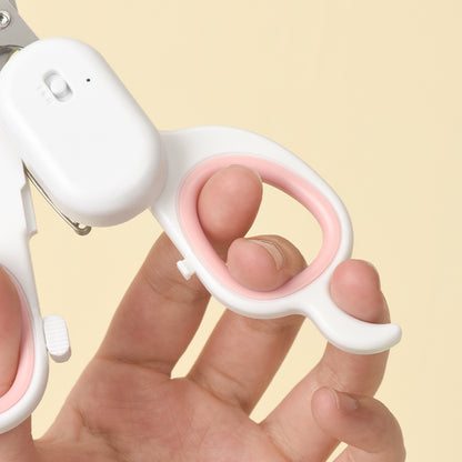 Cat Led Lighted Scissors Pet Nail Scissors Grooming Scissors Usb Interface Charging