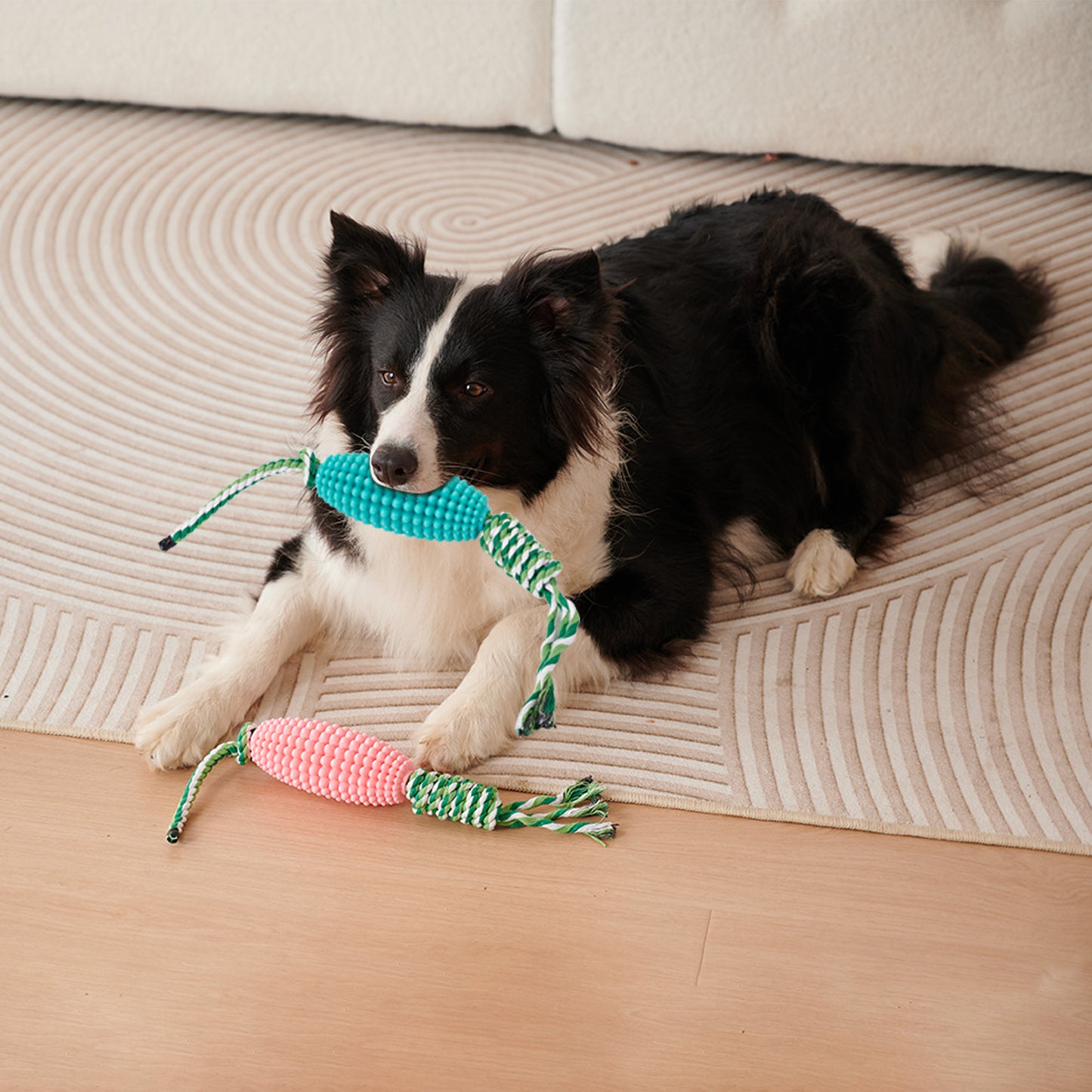 Puppy Toothbrush Clean Teeth Interactive Corn Toys Dog Toys Aggressive Chewers Dog Chew Toys